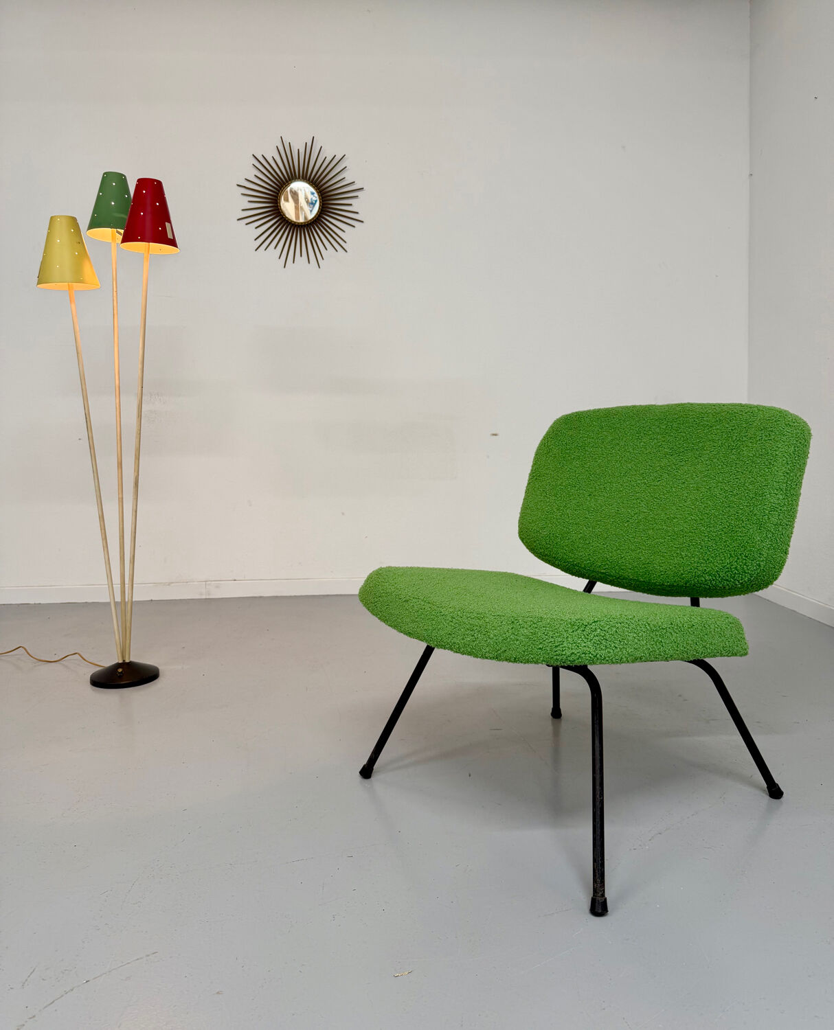 Vintage French designer armchair Pierre Paulin CM 190 from the 1960s.