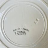 6 assiettes plates Colette HBCM