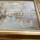 Tableau Huile sur toile signé dimension : hauteur -49cm- Largeur -64cm-