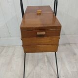 Vintage worker compass feet