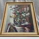 Oil painting on canvas around 2005 signed dimensions: height -77cm- width -62 cm-