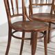 Antique Thonet bentwood chairs (circa 1920). Set of 4 pieces #14