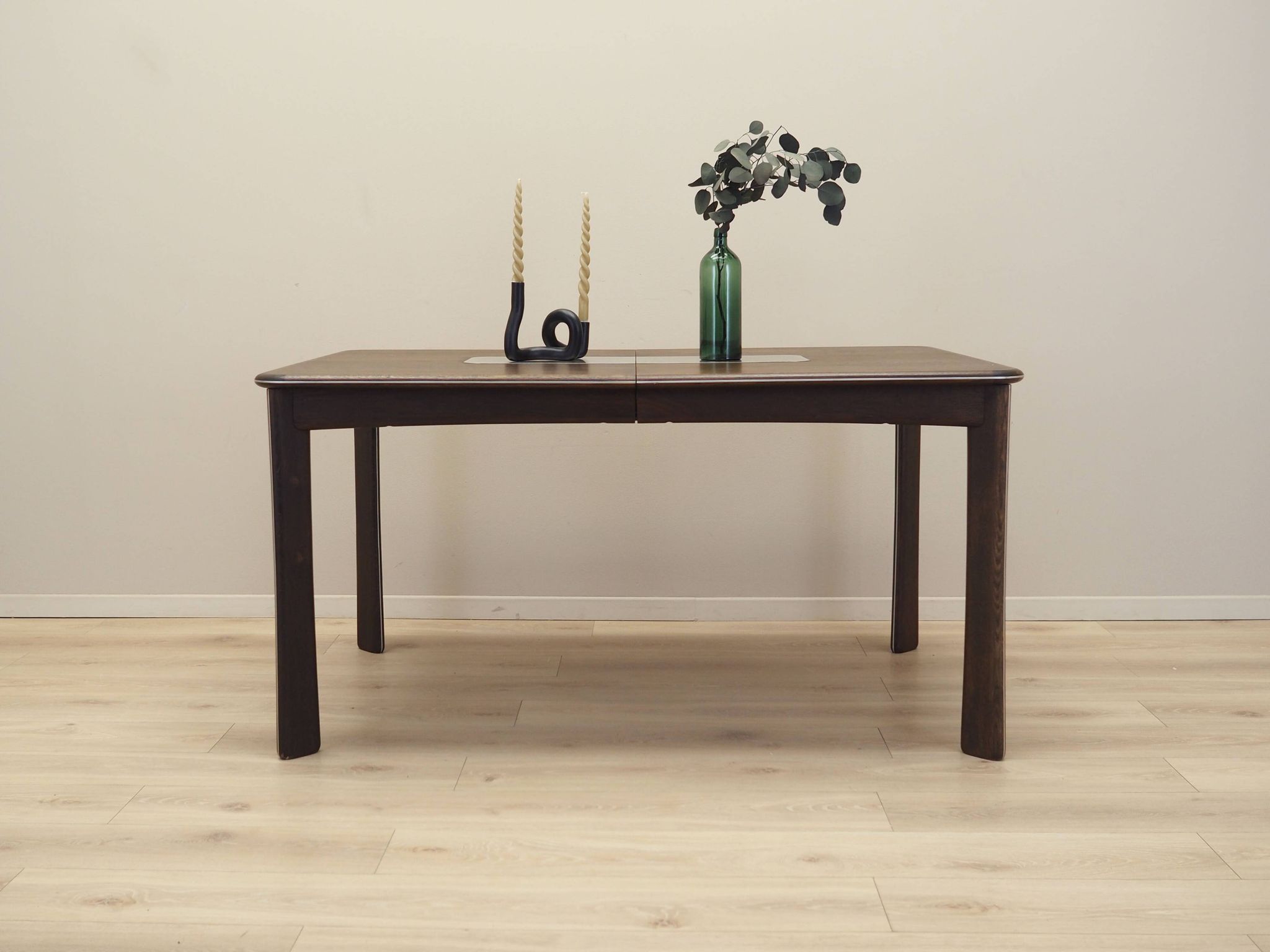 Oak table, Danish design, 1970s, manufacturer: Uldum