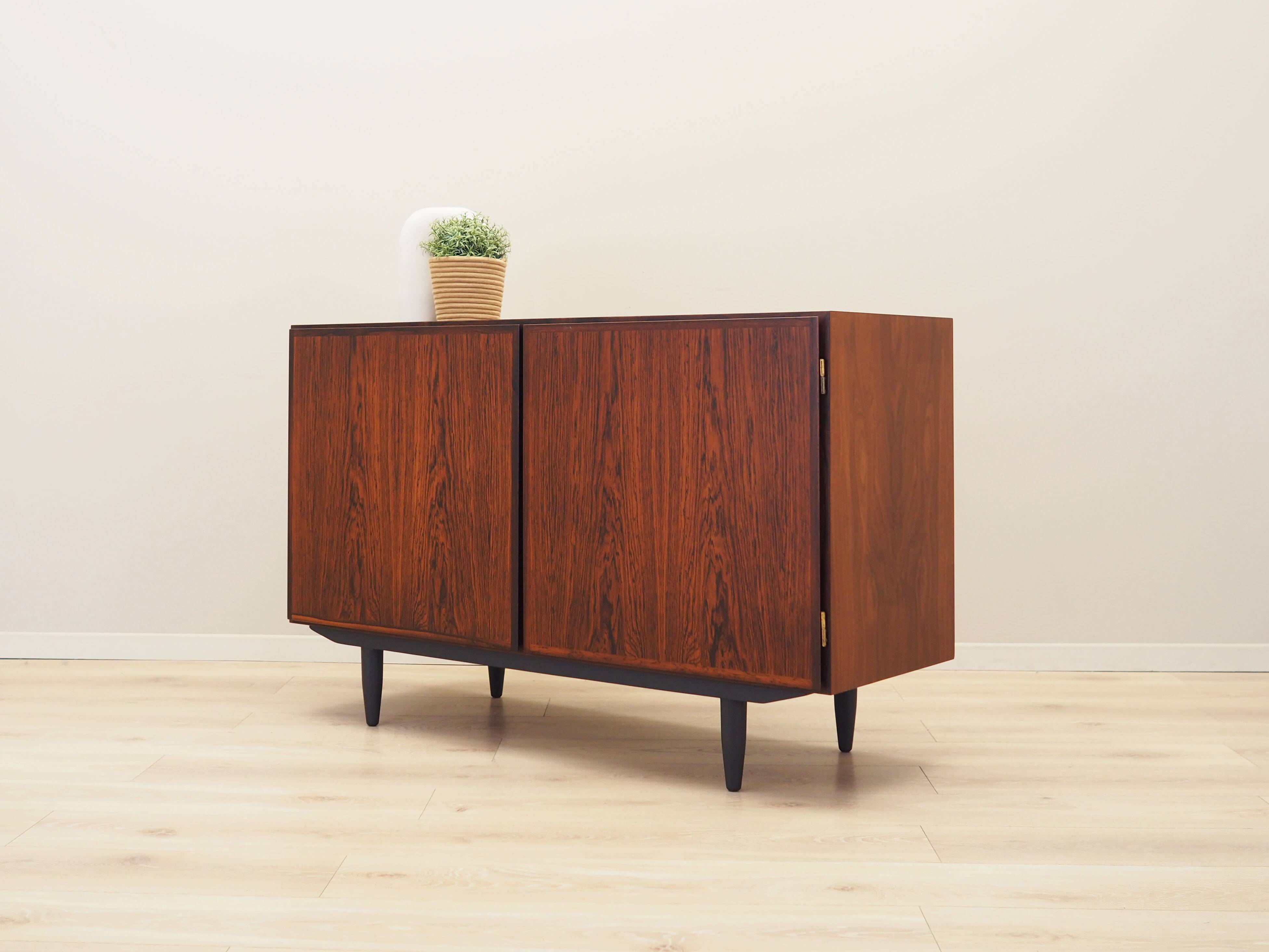 Rosewood cabinet, Danish design, 1970s, manufacture: Omann Jun