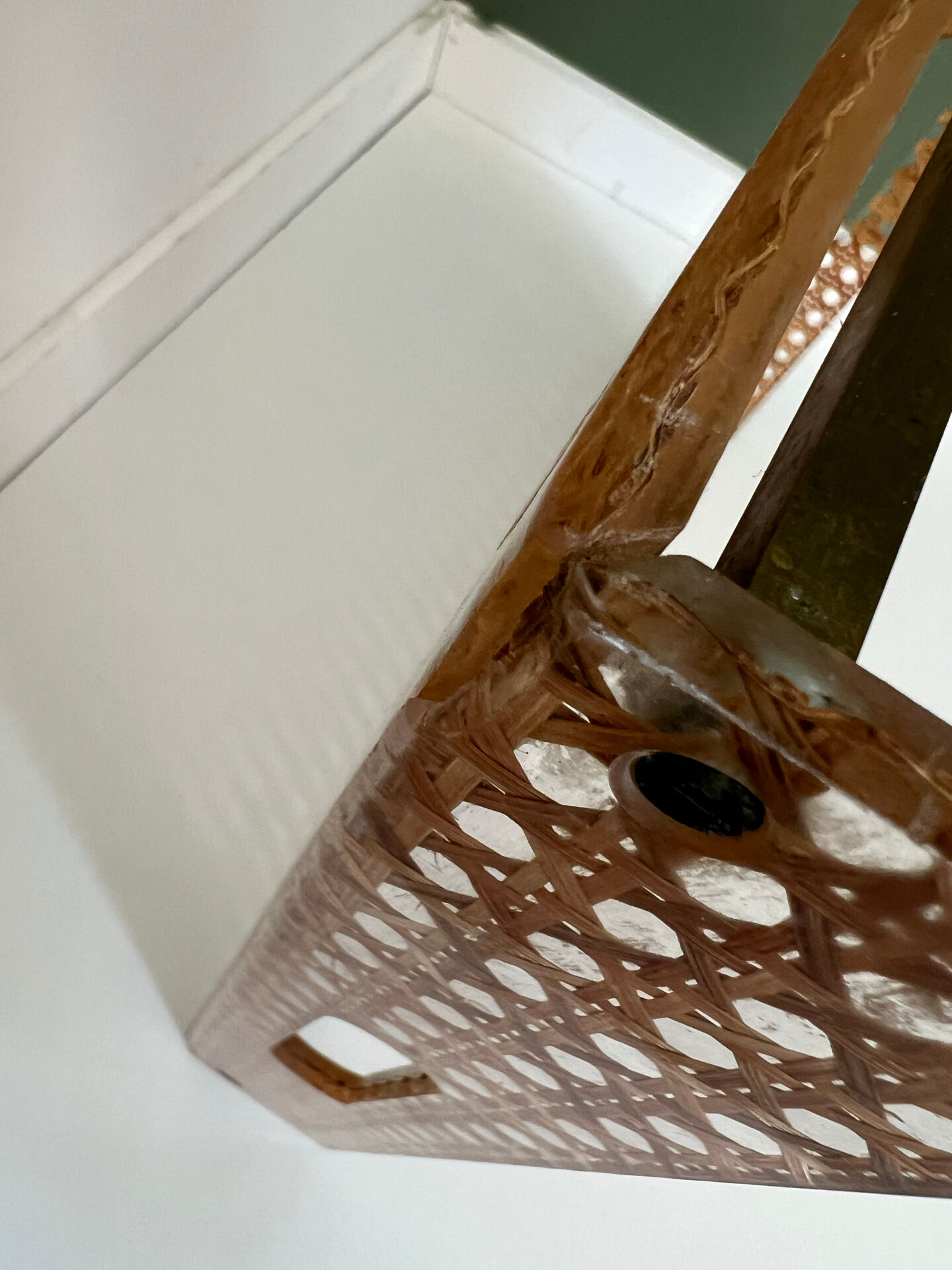 Cannage plateau Roche Bobois