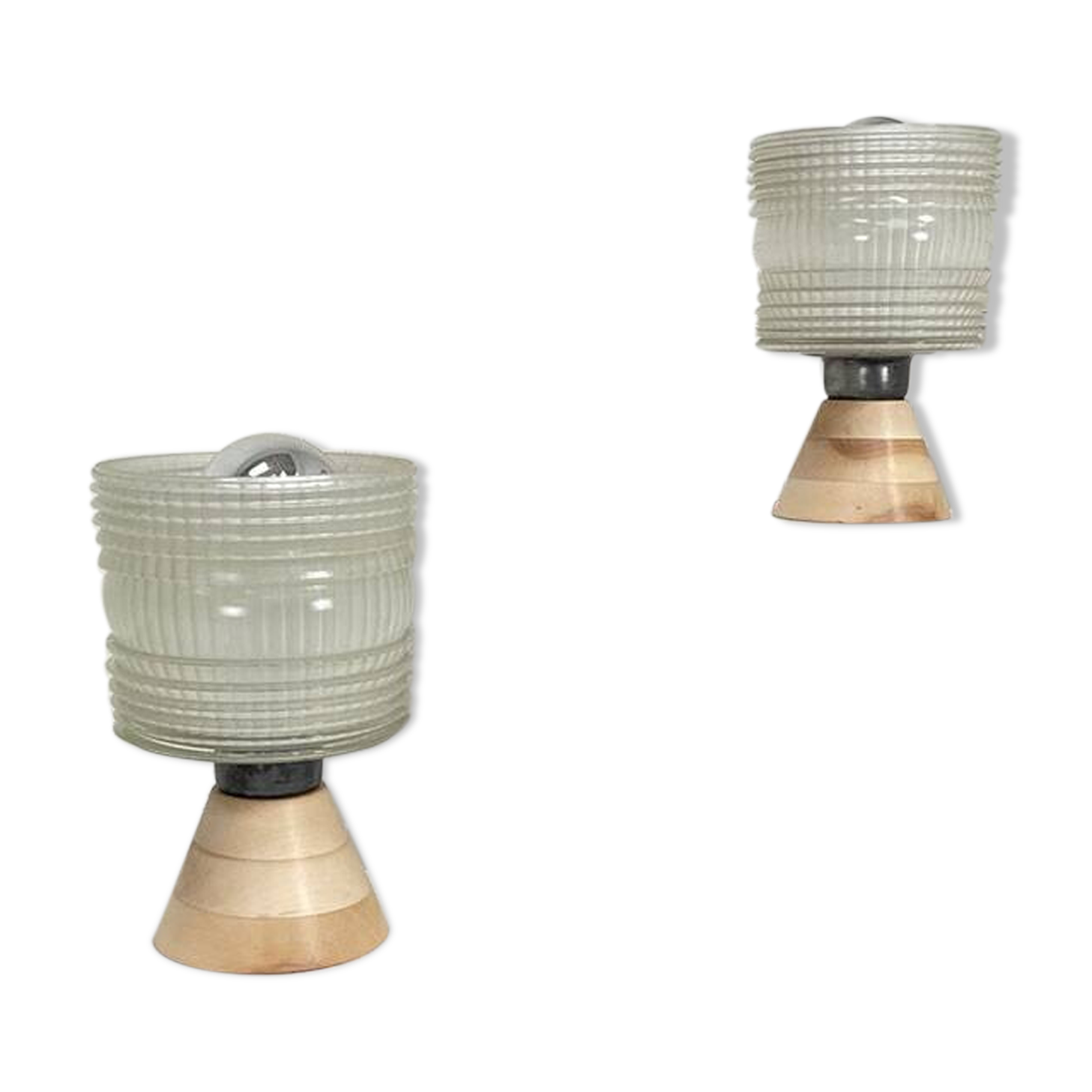 Pair of 50's table lamps