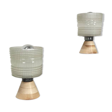 Pair of 50's table lamps
