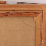 Original mid-century Swedish oil on canvas – “Still Life” by Arthur Nilsson – vintage & framed – 62 × 71 cm