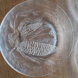 Set of six Duralex dessert plates.