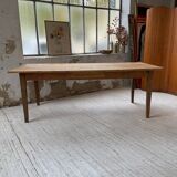 Oak farmhouse table 2m