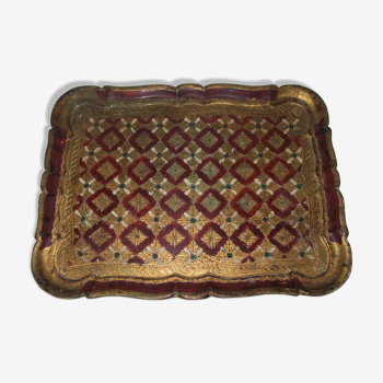 Venetian-style vintage platter