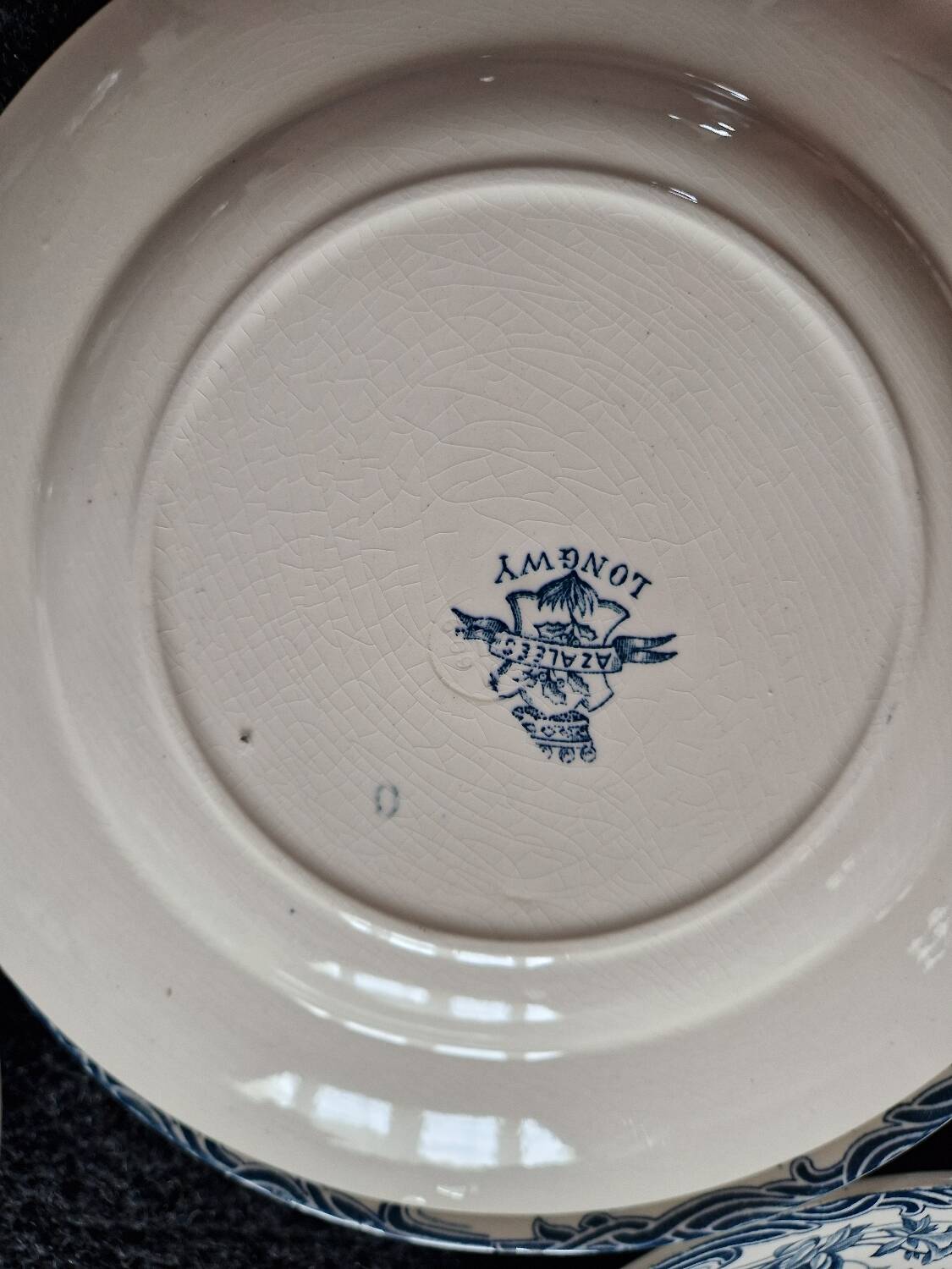 13 Longwy Azaleas dinner plates
