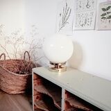 Lampe à poser opaline