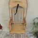 Wooden high chair