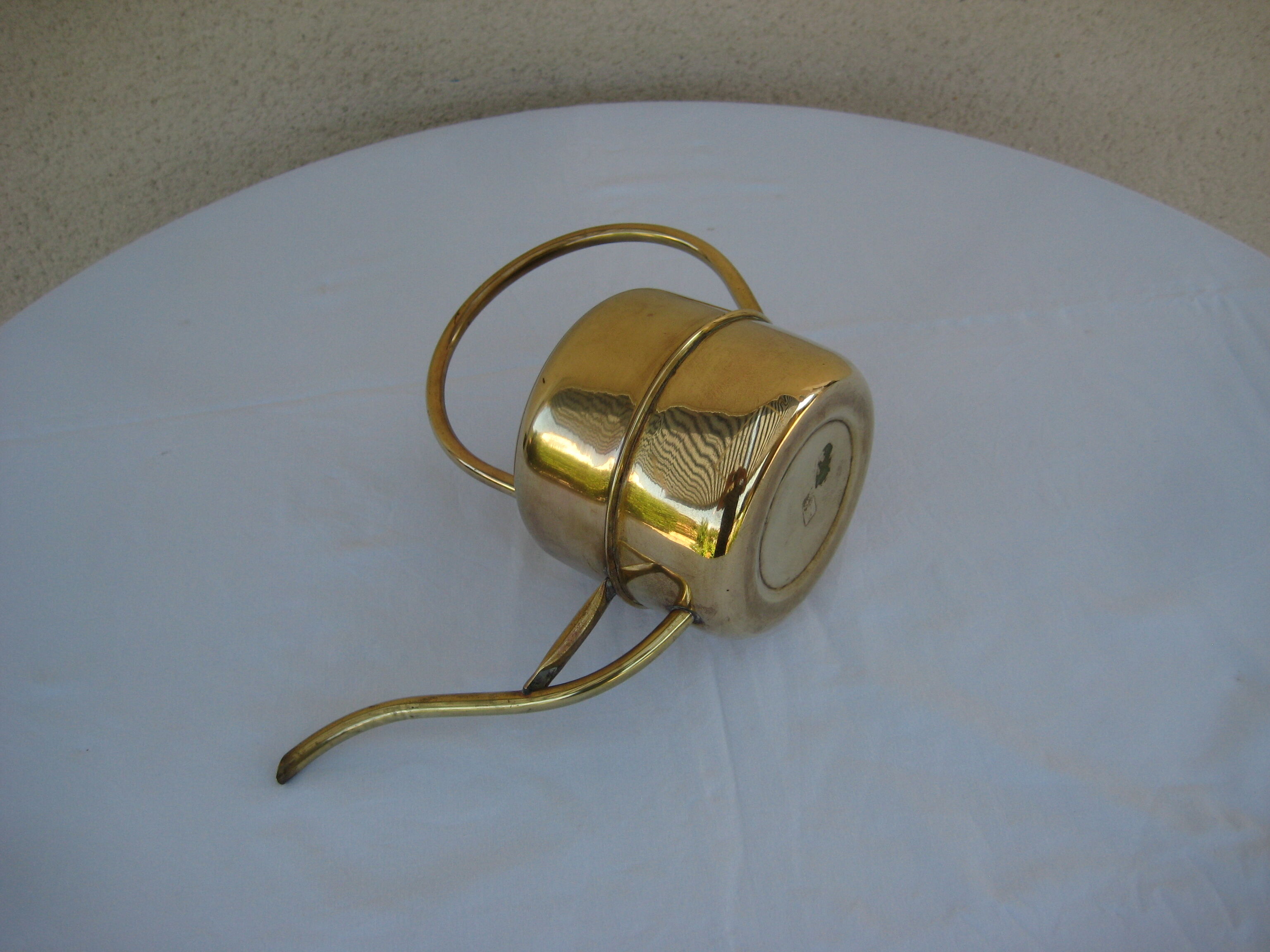 Brass watering can