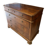 Antique walnut chest of drawers