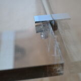 Vintage plexiglas coffee table by Michel Dumas