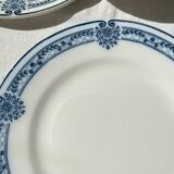 6 Small Plates Blue Iron Earth Salins Arbois Ennege model