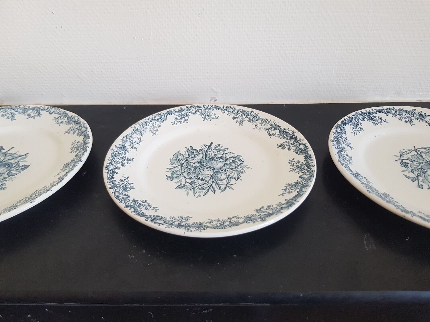 Earthenware plate terra iron model clairefontaine