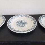 Earthenware plate terra iron model clairefontaine