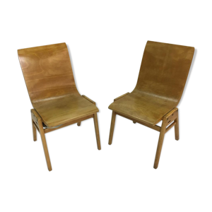Paire de chaises vintage