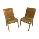 Pair of vintage by Roland Rainer plywood chairs