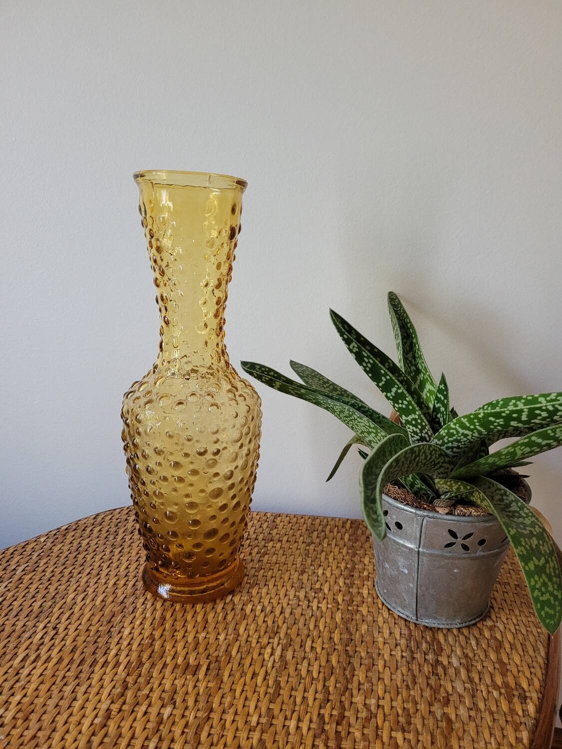Vase ambré Empoli