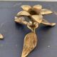 Lot de 2 bougeoirs en bronze