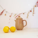 light sandstone teapot