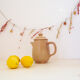 light sandstone teapot