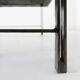 Rare brutalist Brazilian stone coffee table by Pia Manu, ca. 1960