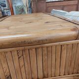 Bamboo desk with chair