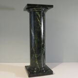 Faux marble column, base, mid-20th century.