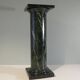 Faux marble column, base, mid-20th century.