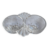 Salière poivrière vintage en verre