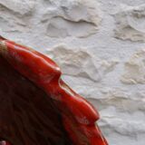 Vintage 1950 Vallauris flamed ceramic ashtray