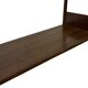 Étagère murale vintage en bois et métal, Danemark