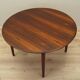 Round rosewood table, Danish design, 1960s, manufacturer: Gudme Møbelfabrik