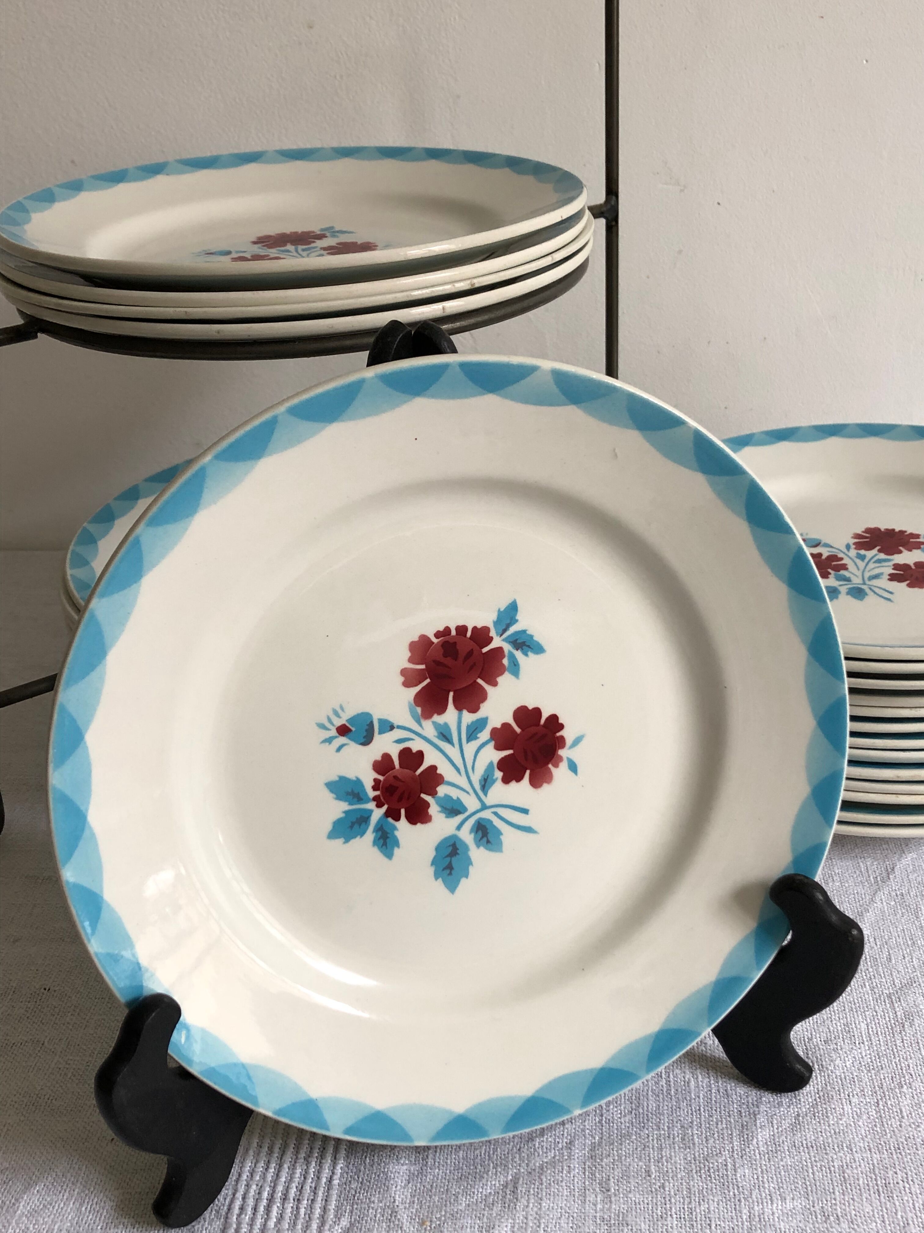 6 plates Moulin des Loups