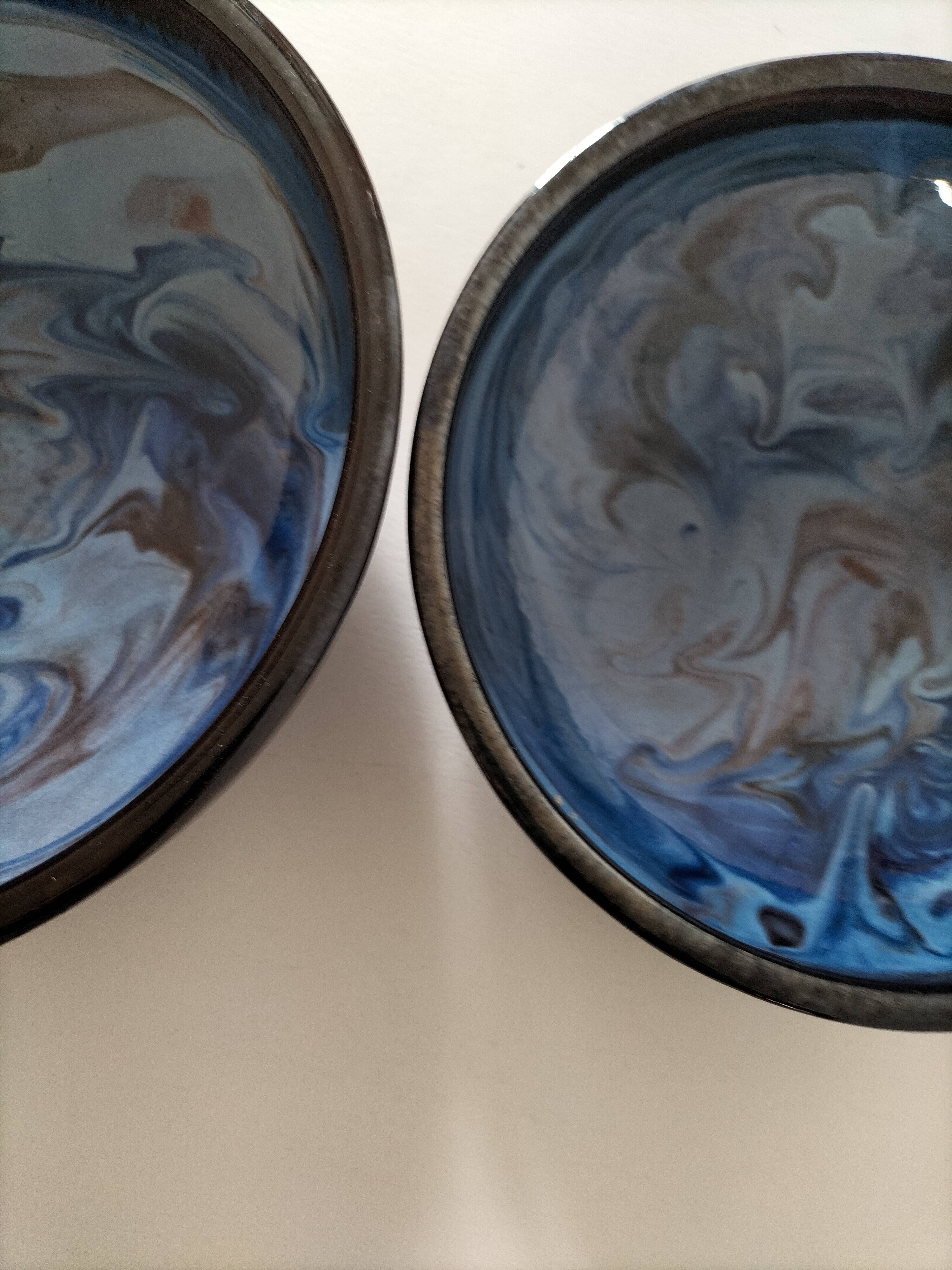 Duo de coupelles artisanales  - fait main, aparicio, espagne