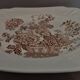 Crown Devon Staffordshire English earthenware square dish