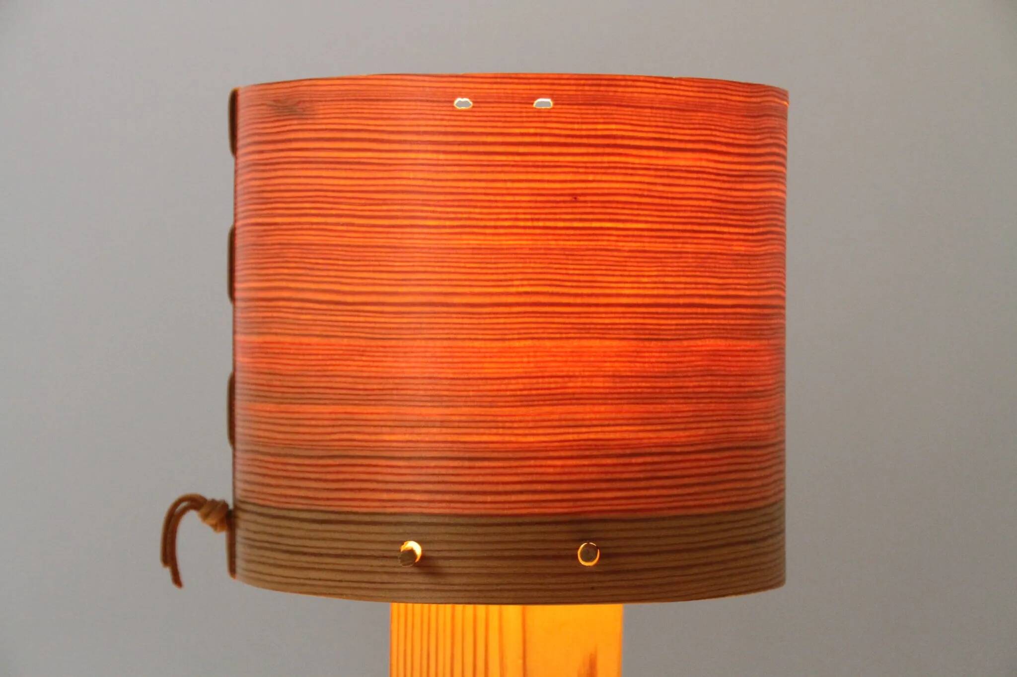 Pine Table Lamp by Pileprodukter, Lund – Sweden, 1970s