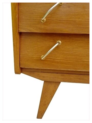 Vintage compass legs dresser 1950