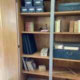 Vintage school cabinet