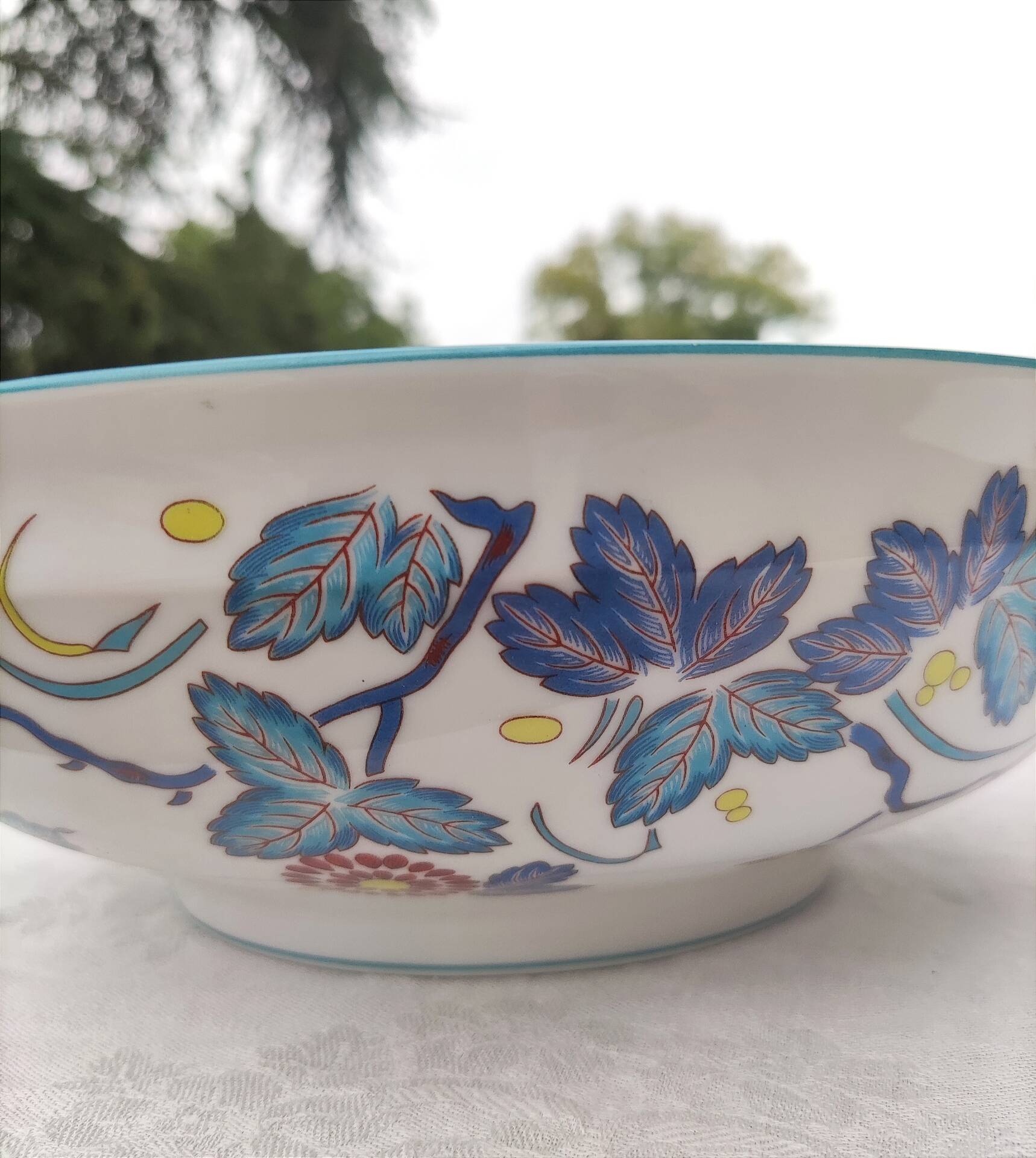 Limoges porcelain salad bowl - Haviland