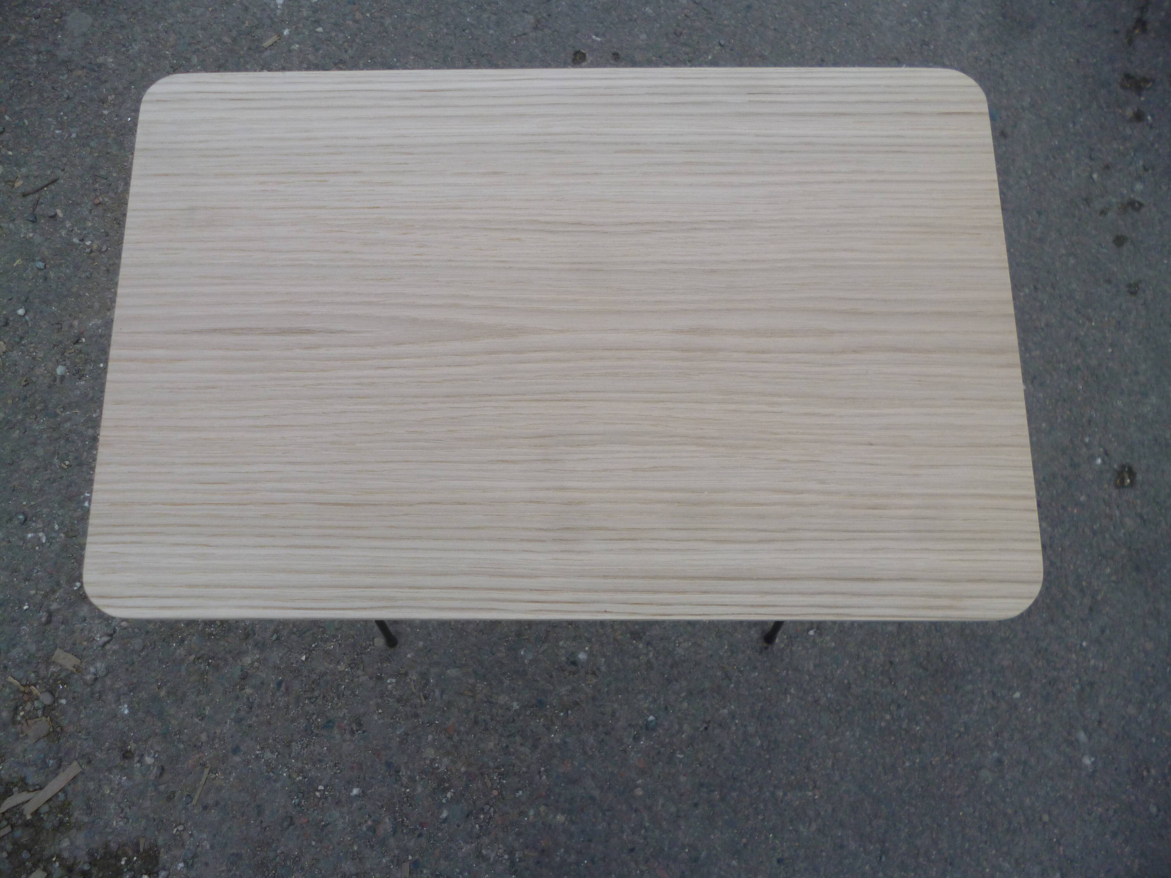 Side table magazines holder 70s