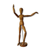 Mannequin articulé en bois