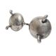 Porte-sel et poivre en argent éclectique, Allemagne, années 1890.