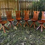 Designer wooden chairs