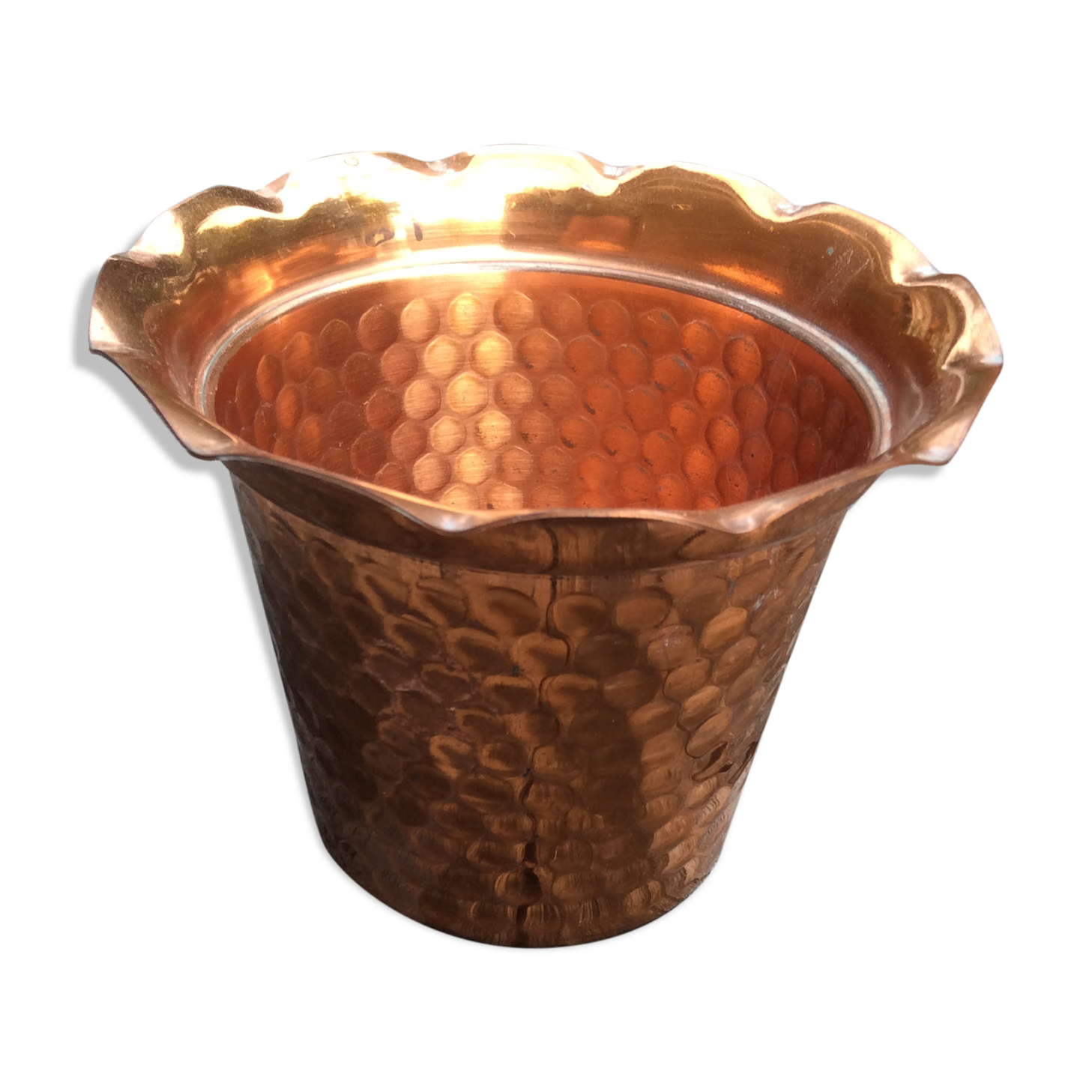 Copper pot cover